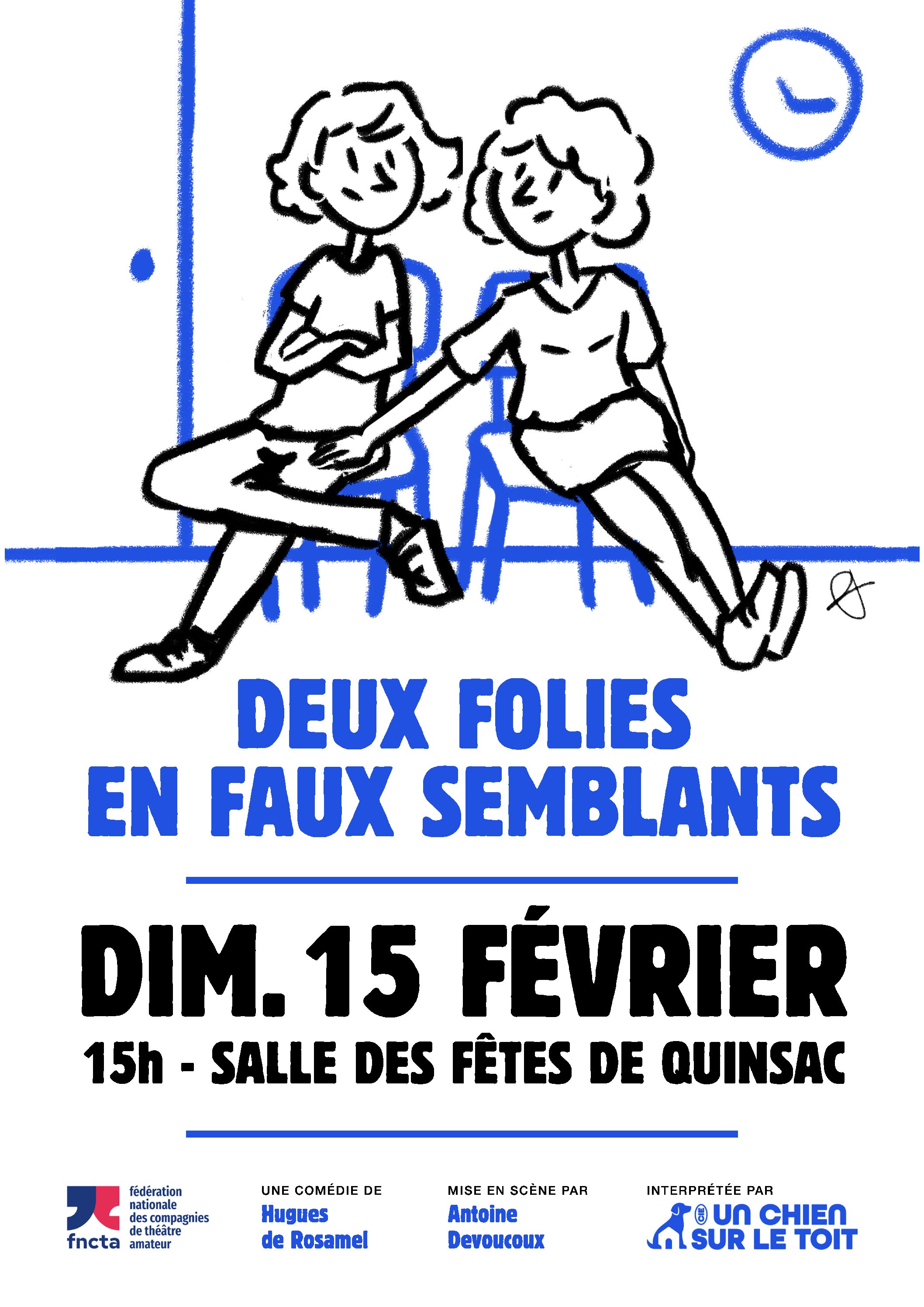 DEUX FOLIES EN FAUX SEMBLANTS