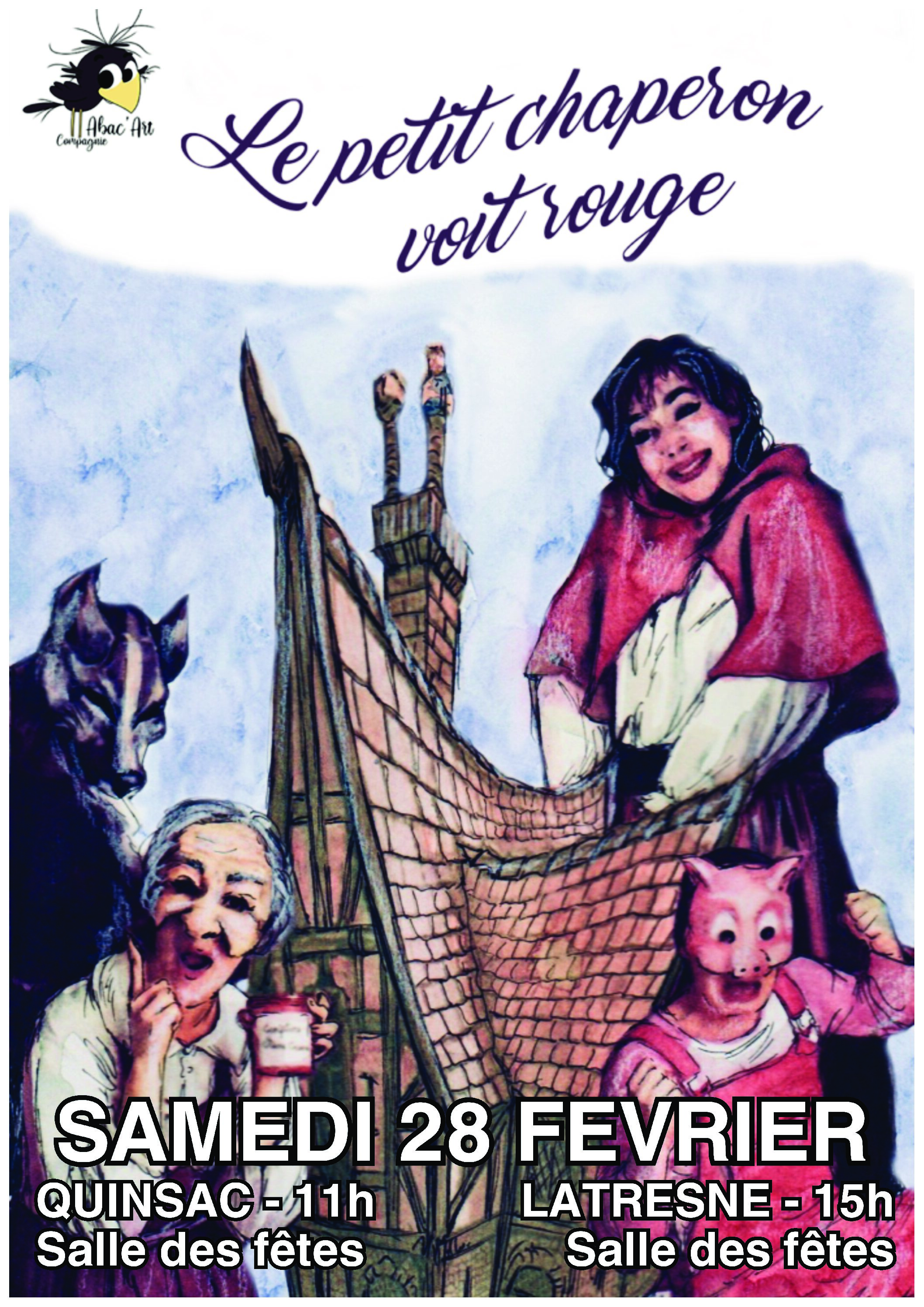 LE PETIT CHAPERON VOIT ROUGE